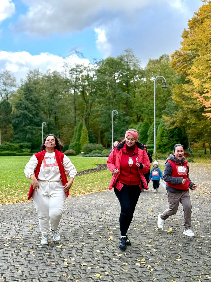 Wspólne zdjęcie uczestników Terry Fox Run